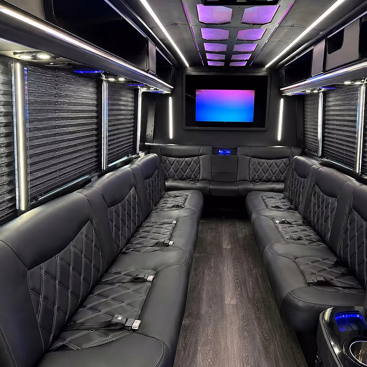 party bus interior